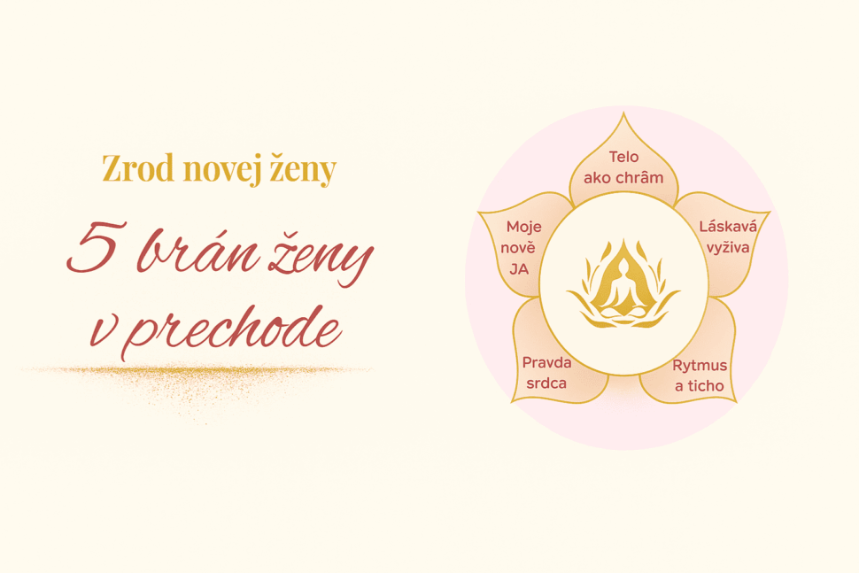 Transformačný program 5 brán ženy v prechode – hlboká premena – Tatiana Benčeková